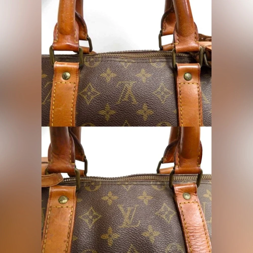 Louis Vuitton Monogram Duffle Boston Bag Keepall 55
